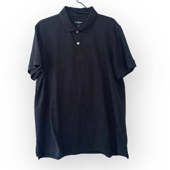 Goodfellow & Co Other - Goodfellow Charcoal Gray Golf Polo Shirt Men’s Size Large Short Sleeve Top